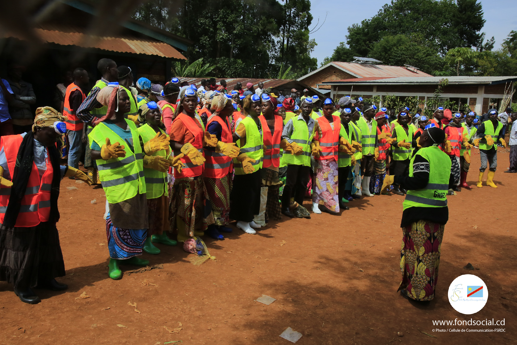 THIMO communautaires  à Walungu, 122 bénéficiaires au travail